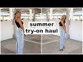 huge summer try on haul! | Keaton Milburn