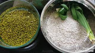 How to Cook Green Bean Sticky Rice| Xôi Đậu Xanh |Nasi melekit Kacang Hijau