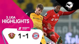 SG Dynamo Dresden - FC Bayern München II | 22. Spieltag, 2020/2021 | MAGENTA SPORT