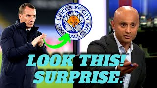 SEE NOW! SURPRISE! LATEST NEWS FROM LEICESTER CITY TODAY
