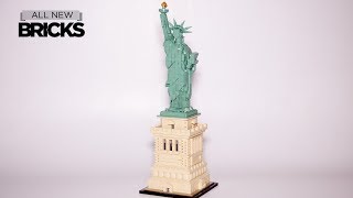 Lego Architecture 21042 Statue of Liberty Speed Build