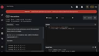 Codewars | Ones and Zeros | Python 7 kyu