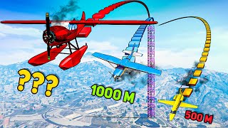 Which Airplane can Fly the Furthest with Engines Off in GTA 5?