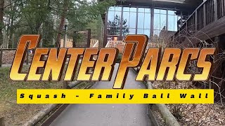 CENTER PARCS - Interactive Squash Family Ball Wall - Whinfell Forest - Lake District #centerparcs