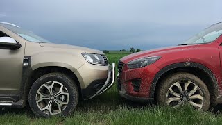 Dacia Duster and Mazda CX5