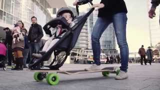 Quinny longboardstroller | Test Day in Milan