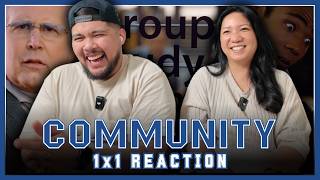 Our Reaction to *COMMUNITY*! | 1x1 Pilot | Meet the Hilarious Crew!