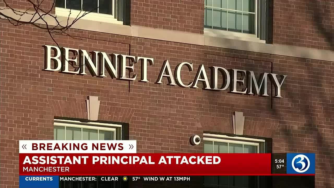 VIDEO: Assistant Principal Attacked By Student At School In Manchester ...