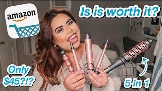 KIPOZI 5-IN-1 AMAZON CURLING WAND SET | UNBOXING+REVIEW