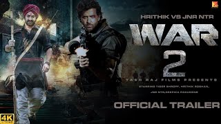 War 2 Official Teaser Trailer | Hrithik Roshan | Jr NTR | Disha Patani | Siddharth Anand | 2023