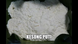 Homemade kesong puti