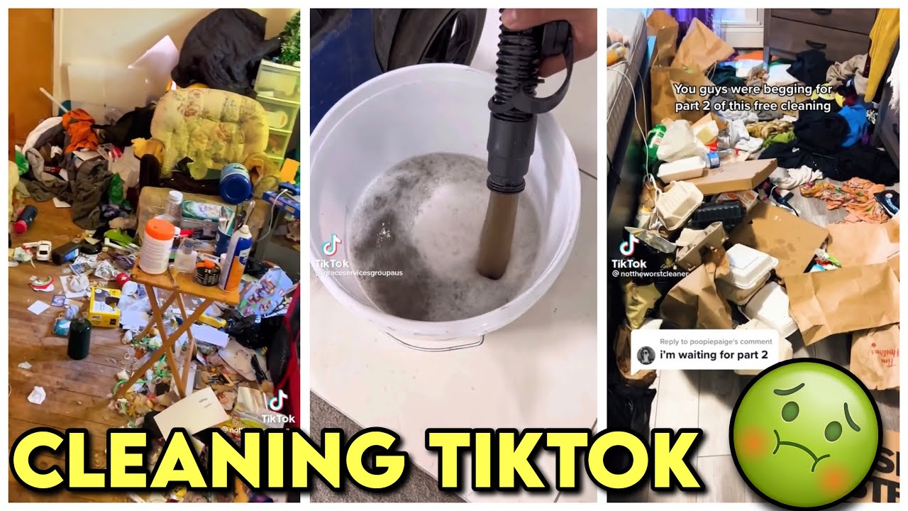 Satisfying Cleaning Tiktok Compilation Youtube