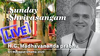 Sunday Srivasangam With H.G. Madhavananda Prabhu (Eng/Rus)