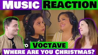 TOO MUCH CUTENESS!!!🤯Voctave - Where Are You Christmas? (Reaction)