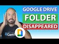 How to Restore Google Drive folder link in Windows! What to do if it's disappeared...