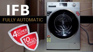 IFB Senator WXS 8KG Fully Automatic Front Load washing machine - its Bigger and Taller