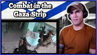 US Marine reacts to Combat Footage from the Gaza Strip