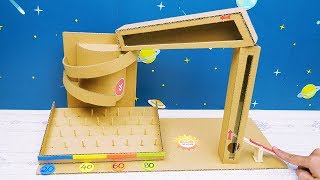 DIY - How to Make Marble Game Toys from Cardboard - Easy Cardboard Crafts
