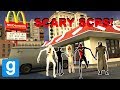 SCARY SCPs INVADE MCDONALDS! - Garry's mod Sandbox