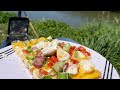 Campingküche: „Greek“ Omelette im RidgeMonkey / Outdoorcooking