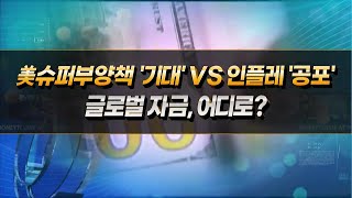 [집중분석] 슈퍼 부양책 VS 인플레이션 우려, 글로벌 자금, 어디로? / 머니투데이방송 (증시, 증권)