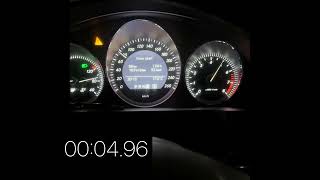 Mercedes W204 C250 CGI M271.860 with 5G-tronic transmission 0-100 kph acceleration