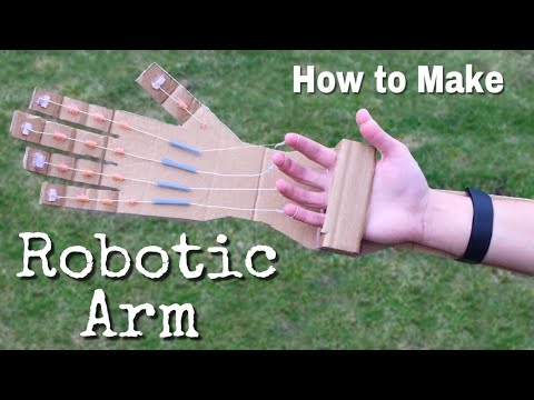 How to Make a Robotic Arm at Home out of Cardboard How to Make a Robotic Arm at Home out of Cardboard