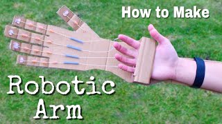 How to Make a Robotic Arm at Home out of Cardboard - Amazing things You can Make at Home
