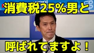 【消費税25%男と呼ばれてますよ！】ちゃんと説明させてください【立憲民主党小川淳也幹事長】