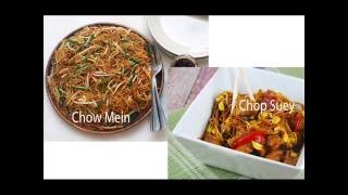 Chow Mein vs Chop Suey