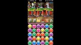 パズドラ【勇者降臨】地獄級　薔薇戦姫・グレイスヴァルキリー（回復タイプ9倍）