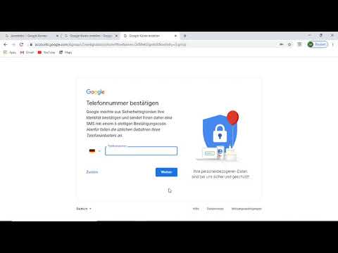 Ein E-Mail-Konto Mit Google Erstellen - YouTube