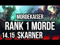 MORDEKAISER vs SKARNER (TOP) | Rank 1 Morde, 7/1/6 | NA Challenger | 14.15