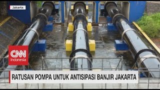 Ratusan Pompa Untuk Antisipasi Banjir Jakarta