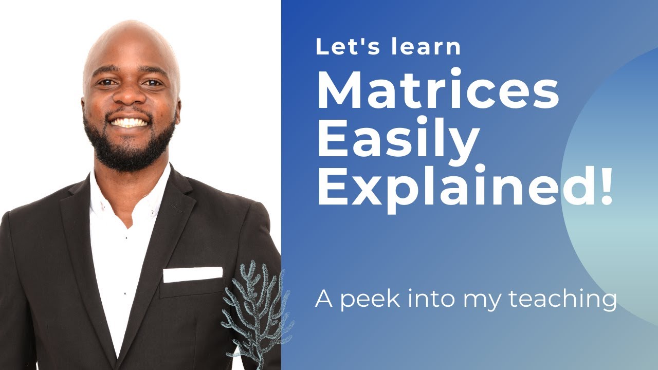Matrices Youtube