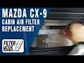 How to Replace Cabin Air Filter Mazda CX-9