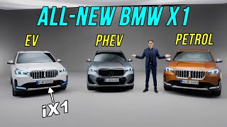 all-new 2023 BMW X1 with BMW iX1 (EV) PREMIERE REVIEW