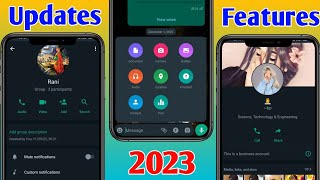 Whatsapp new update || Whatsapp new features 2023 || Whatsapp update 2023
