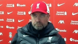 Liverpool 0-0 Man Utd - Jurgen Klopp - 'Top Four The Priority' - Press Conference