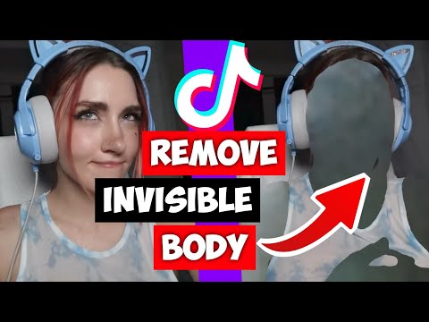 How to remove the invisible filter in TikTok