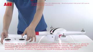 AEE Drone Tutorial - Compass Calibration