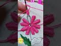 Hand Embroidery:3D Flower.Amazing Embroidery Stitches For Beginners /Guide to Sewing. #shorts