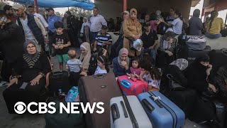 Gaza residents able to make it to Rafah border crossing face uncertainty