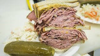 Wolfie's Deli does monstrous smoked meat sandwiches in Toronto