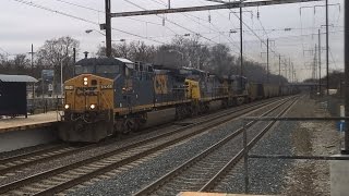 CSX Coal Train on the Northeast Corridor!