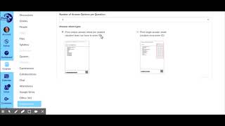 Using Paperscorer Part 1: Creating a Quiz in Canvas using Paperscorer