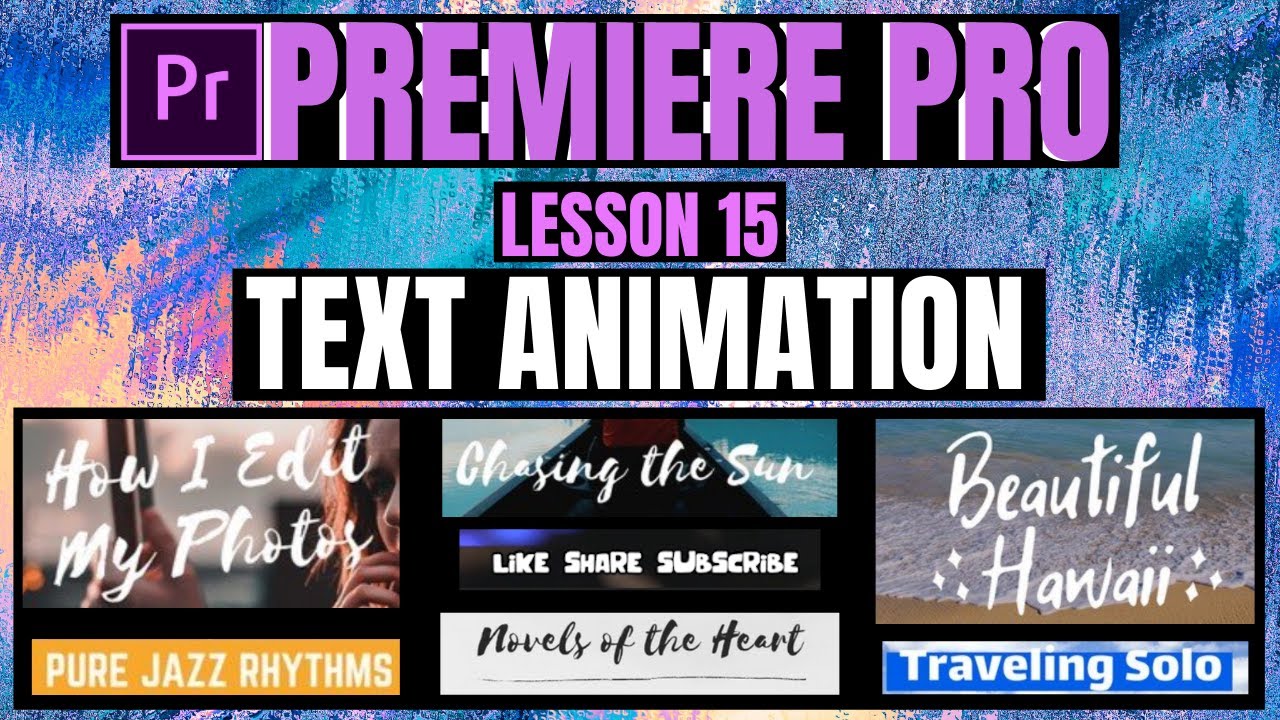 Text Animation Premiere Pro Pletrak Text Animation Premiere Pro Pletrak