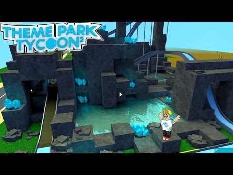 Roblox Crystal Caves Water Adventure Ride Theme Park - 