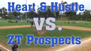 Memorial Day Semi-Final Heart and Hustle vs ZT Prospects in the Semis