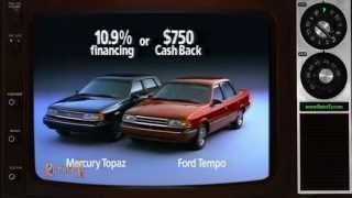 1990 -  Ford - Tempo \u0026 Topaz Cash Back